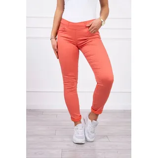 Kesi Denim-Hosen für Frauen Guinervydd aprikose 3XL - Orange