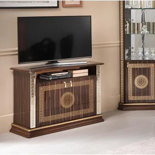 rtv schrank italienische möbel brauner holz kommoden sideboard regal luxus neu - Braun