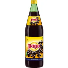 Pago Johannisbeernektar 1000ml Mehrweg - 12er Vorteilspack von Pago