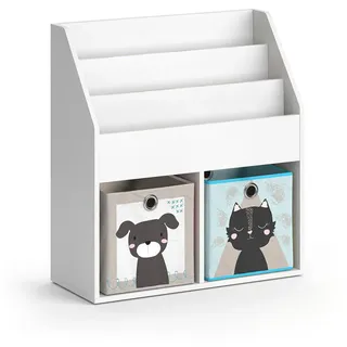 Vicco Kinderregal Luigi 72 x 79 cm Spanplatte weiß