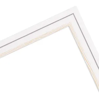 MendeFrames Fotorahmen, Naturholz, weiß, 42x59,4 cm, Museumsglas - Weiß