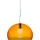 FL/Y 1-flg. 52 cm halbkugelförmig orange transparent