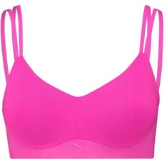 Puma, Damen, Unterhosen, WOMEN MEDIUM SUPPORT ACTIVE BRA 1P, Pink, (S)