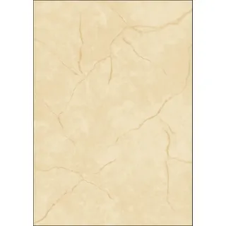 Sigel Motivpapier Granit beige DIN A4 90 g/qm 100 Blatt