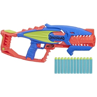 Hasbro Nerf DinoSquad Terrodak, 12 Nerf Elite Darts, Dinosaurier-Design, 4-Dart Spielzeug-Blaster, Nerf Blaster für Kinder