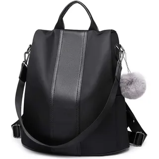 Miss Lulu Damen Rucksack Klein Anti-Diebstahl Casual Daypack eleganter Cityrucksack