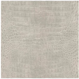 Rasch Textil Vliestapete Krokodil Hellgrau 10,05 x 0,53 m 751338