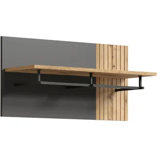 Home Affaire Garderobenpaneel Esteban Anthrazit/Eiche