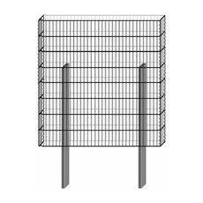 Bellissa Gabione Limes Pico12 Bausatz 120 cm x 115 cm x 12 cm