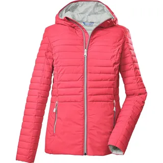 KILLTEC Damen Steppjacke mit Kapuze/Jacke in Daunenoptik KOS 117 WMN QLTD JCKT coral pink, 38