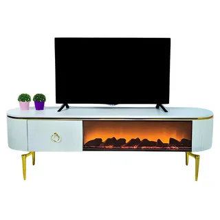 TV Sideboard Dekokamin Elektrokamin Wohnzimmerschrank Modern Stilvoll