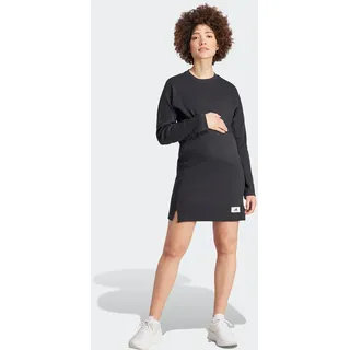 adidas Sportswear Shirtkleid »KLEID – UMSTANDSMODE«, (1 tlg.), schwarz