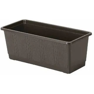 geli Blumenkasten 40 x 17,5 x 14,5 cm Braun