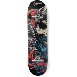 ET TOYS Outsiders - Pro Style Skateboard Dark Skull (489)