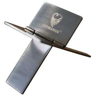 GERMANUS Zigarrenablage groß aus Metall, klappbar