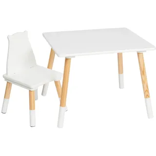 My Baby Lou Kindersitzgruppe , Naturfarben, Weiß , Holzwerkstoff , Kiefer,Kiefer , vollmassiv , EN 71 , Babymöbel & Kindermöbel, Babyzimmer, Kindersessel & Kindertische