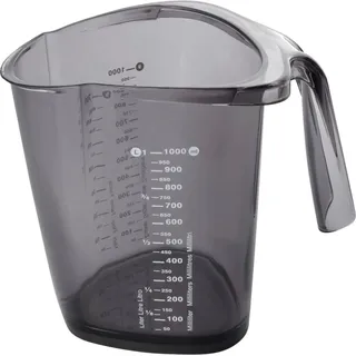 Dr. Oetker Messbecher 1 l Transparent-Grau