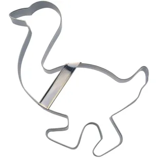 Städter 109131 Ausstechform Gans mit Steg aus Edelstahl 17 cm, Silber