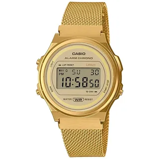 Casio Vintage Quarz Metall 37 mm A171WEMG-9AEF