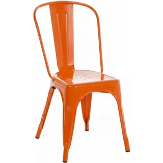 CLP Stapelstuhl Metall orange