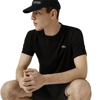 Lacoste Sport Regular Fit Ultra Dry Performance Kurzarm-t-shirt - Black - L