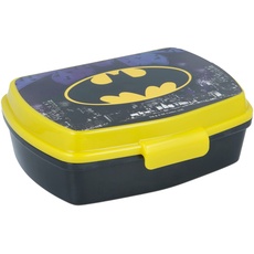 Bild von Batman Sandwichmaker 'Symbol' rechteckig, 85575, Schwarz, 1 Stück (1er Pack)