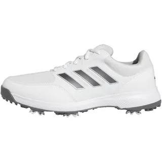 adidas Herren Tech Response 3.0 Wide Golf Shoes, Cloud White/Dark Silver Metallic, 42 EU