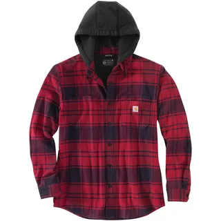 CARHARTT Kapuzen-Hemd/Jacke Rot/Schwarz XL