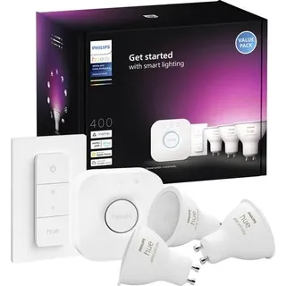 Philips Hue LED-Leuchtmittel 25450300 EEK: E (A - G) HueWCA GU10 RGB