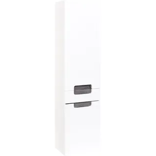 WELLTIME Siena Hochschrank 40 x 154 x 27 cm Weiß Holzwerkstoff