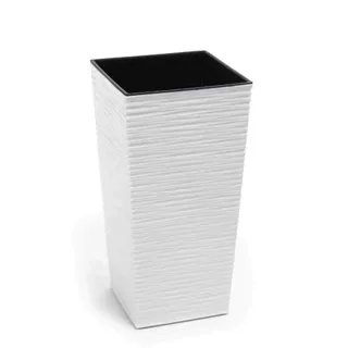 Siena Garden Nizza 40 x 40 x 75,3 cm weiß