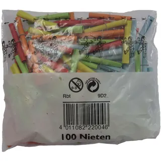 WOLF & APPENZELLER Nieten 100 Stück bunt - 220100