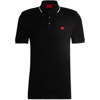Hugo Poloshirt »Poloshirt Deresino«, schwarz