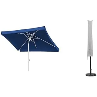 Schneider Oslo 200x300 blue + Protective sleeves for parasols up to 400 cm