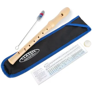 Classic Cantabile Stella Blockflöte Ahorn barocke Griffweise,