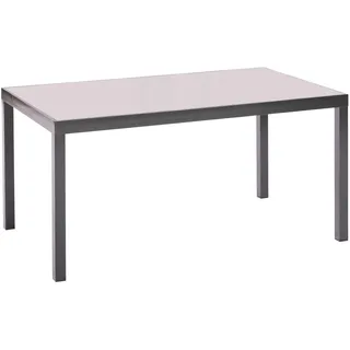 Merxx Trivero Deluxe Gartentisch 150 x 90 x 72 cm grau