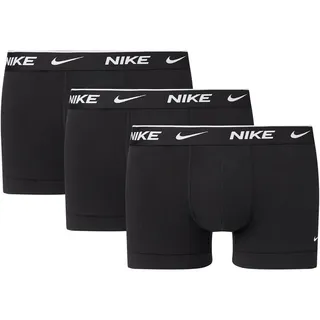 Nike 3er Pack NIKE Boxershorts Trunks Herren, UB1 - black/black/black M