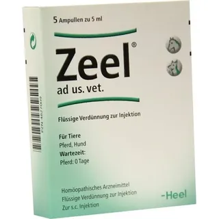 Heel Zeel ad us vet. Ampullen 5 x 5 ml
