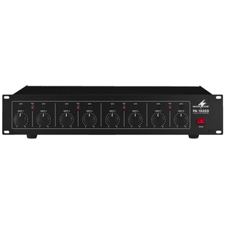 Monacor PA-1850D ELA-Verstärker 50W 8-Kanal