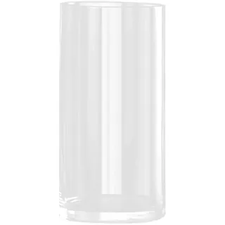 LOMUG Zylinder Vase Große Glasvase 30cm Hoch Durchsichtig Blumenvase Ø 15 cm Deko Zylindervase Kerzengläser Runde Modern Gross Zylinderglasvasen für Home Office Hochzeit Tischdeko