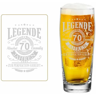 LUXENTU Willi Becher Bierglas 0,5 l