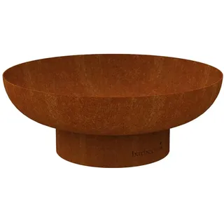 Barbecook feuerschale Jack 75 cm, gartendeko rostoptik, Cortenstahl, 75 x 30 cm