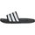 Adilette Comfort 2.0 Schwarz/Weiß 47