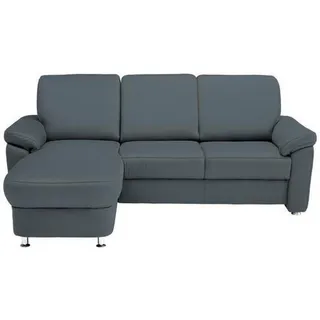 Beldomo System Ecksofa , Blau , Textil , Ottomane links, nicht einzeln stellbar, L-Form , 220x163 cm , Goldenes M , erweiterbar, Typenauswahl, Bettkasten erhältlich, Fußauswahl, Stoffauswahl, planbar, seitenverkehrt erhältlich, Bettfunktion erhältlich, Rücken echt , Wohnzimmer, Sofas & Couches, Wohnlandschaften, Ecksofas