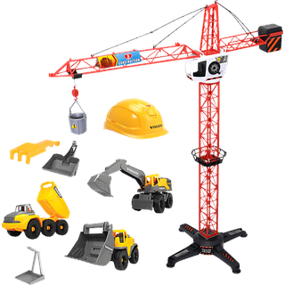 DICKIE DICKIE-TOYS Volvo Construction Set Spielset Mehrfarbig