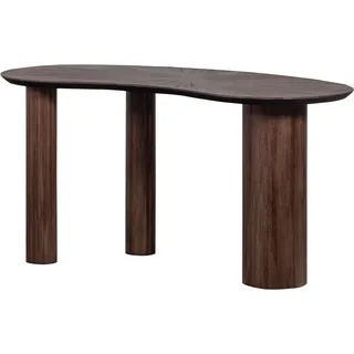 Woood Schreibtisch Teakholz braun