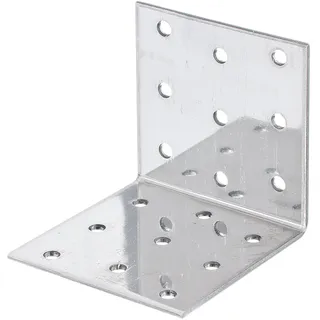 GAH Alberts Lochplattenwinkel Edelstahl 60 x 60 x 60 mm