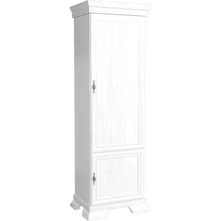 Furniture24 Schrank Kora KRD1 Halbschrank 1 Türiger Regalschrank Drehtür Kiefer Andersen - Braun