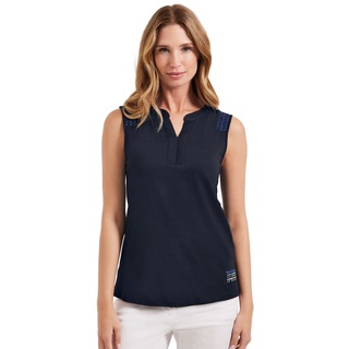 CECIL Damen B320155 Sommertop, Deep Blue, S EU