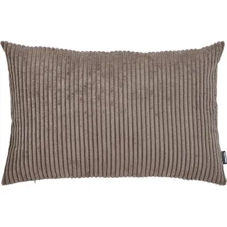 done.® Dekokissen »Zoom« Kissenhülle aus modernem Cordstoff, braun